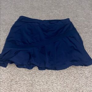 Navy Blue Athletic Skirt
